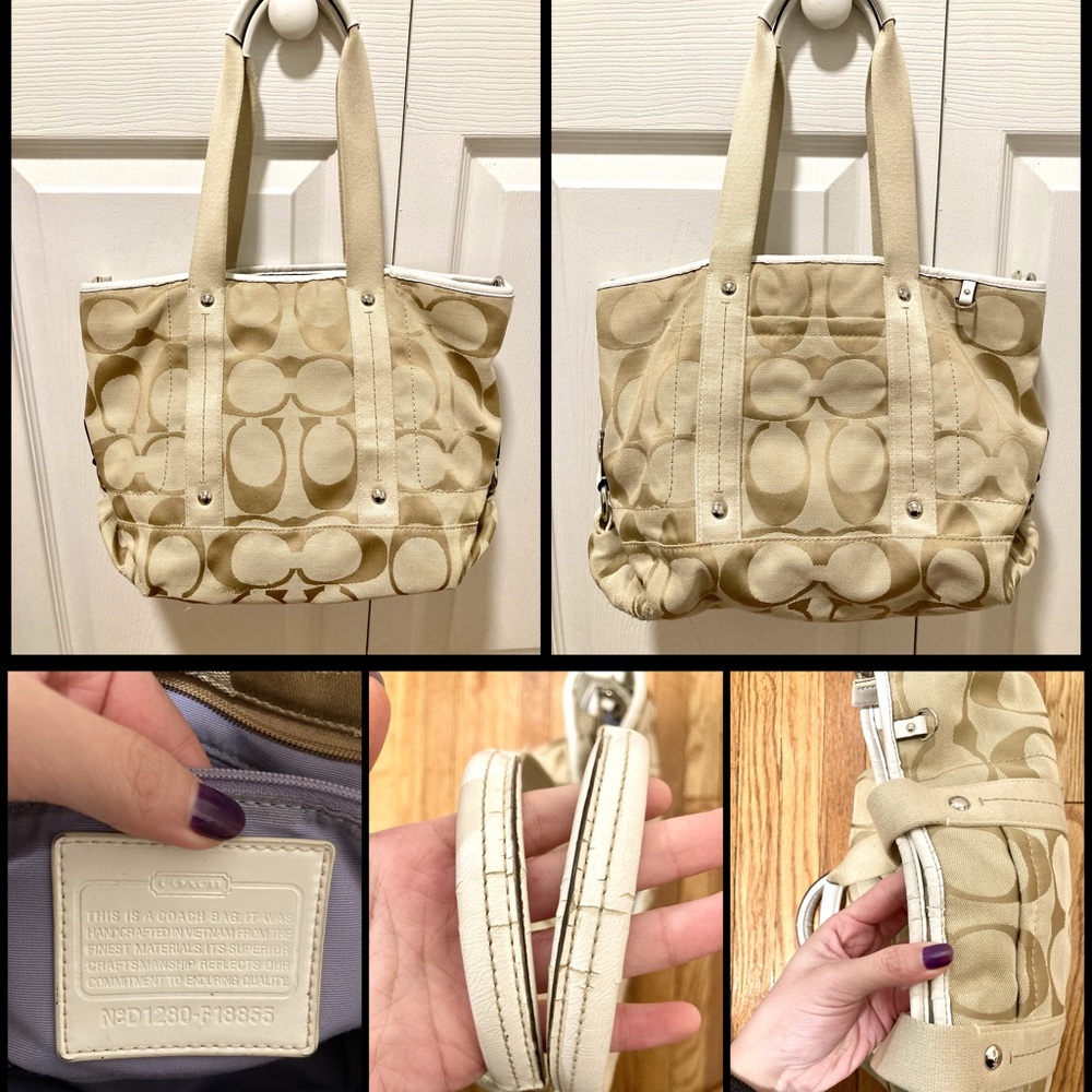 Coach Vintage Signature Tote bag F18855